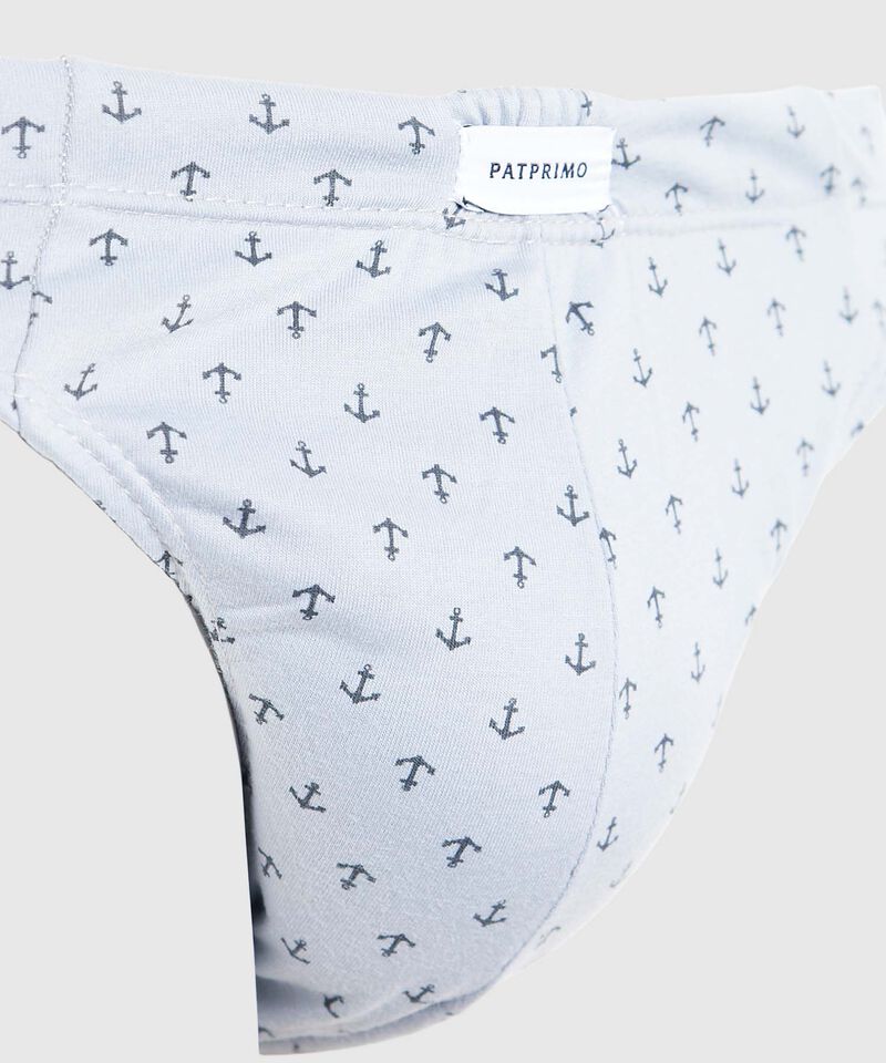 Calzoncillo Estampado En Algodón 