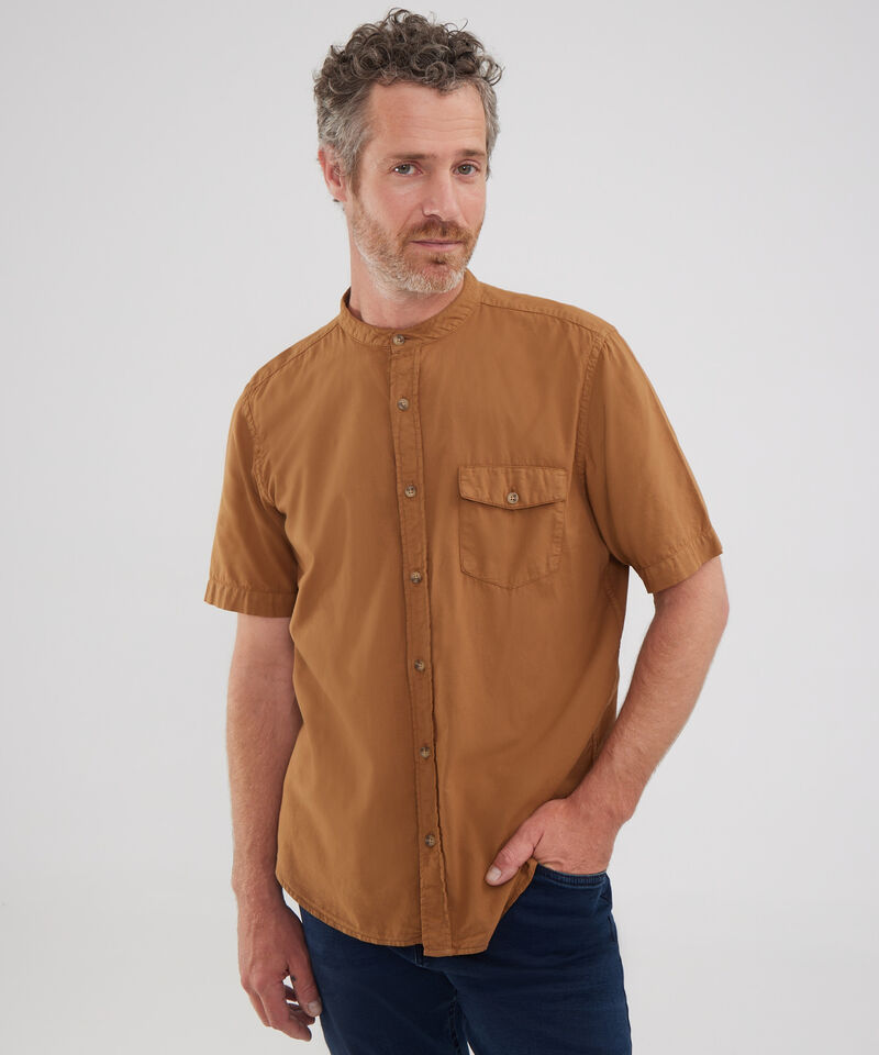 Camisa Unicolor Silueta Regular Fit