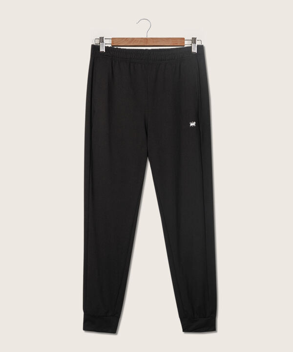 Pantal&oacute;n Con Cortes Laterales Y Bolsillos