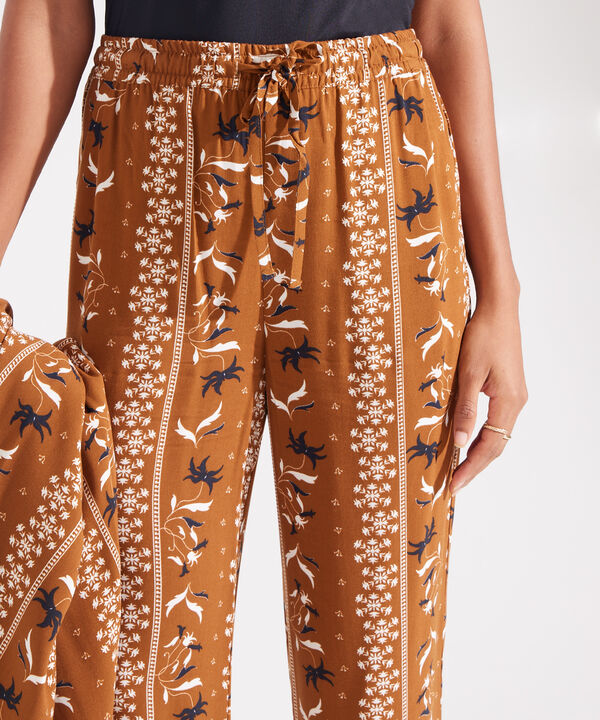 Pantalón Paper Bag Estampado