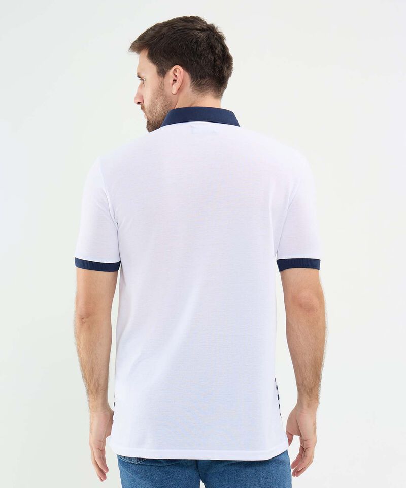 Polo Cuello Duro en Bloques
