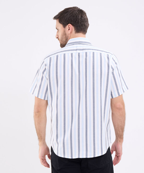 Camisa A Rayas Para Hombre