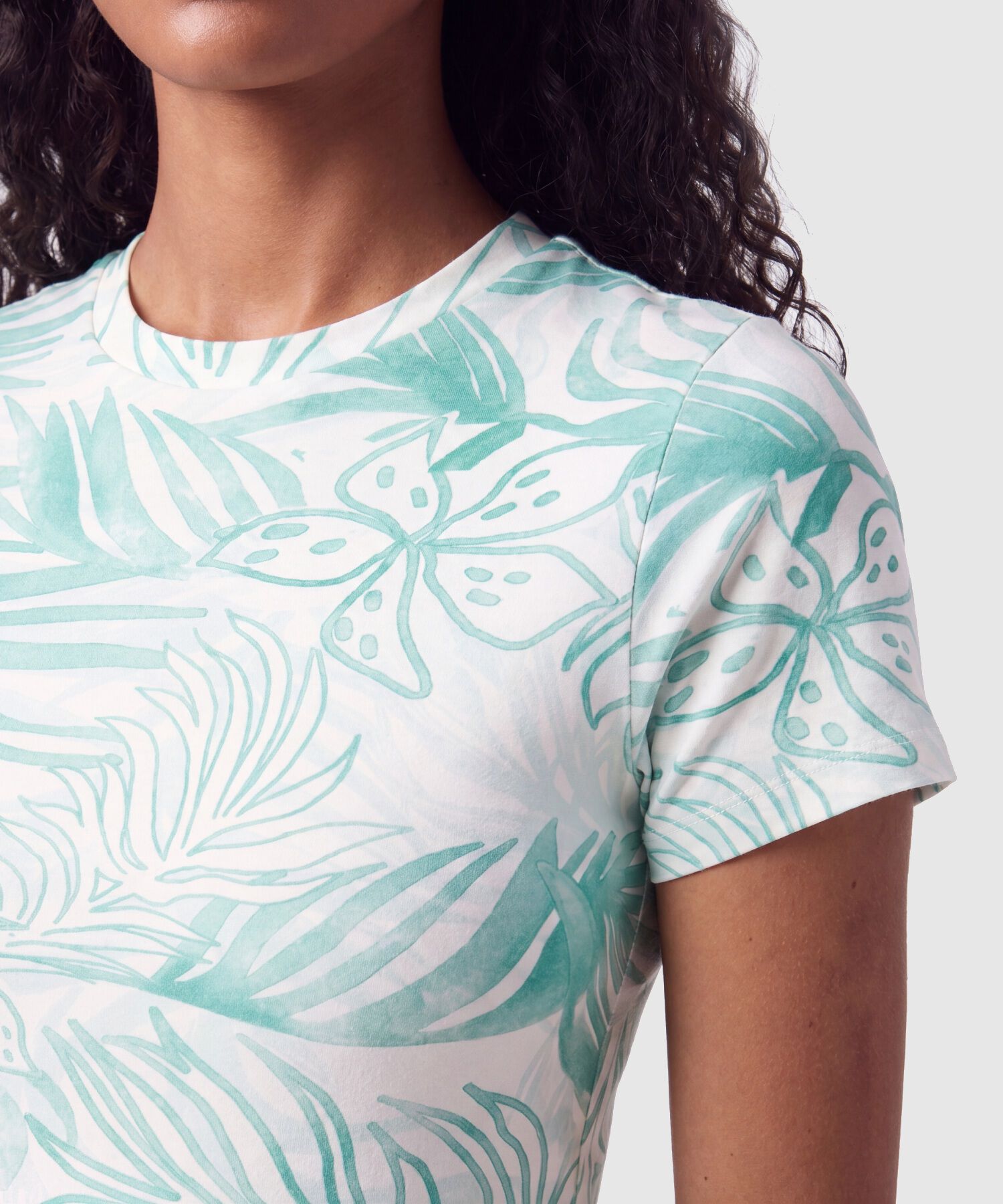 Camiseta Con Estampado Para Mujer