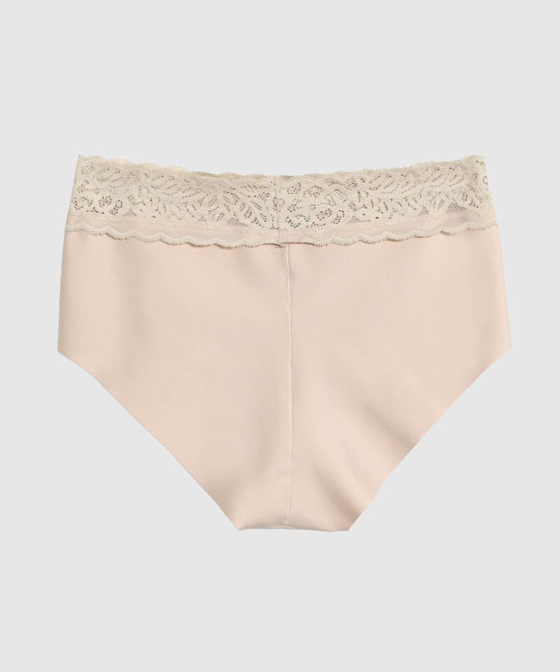 Pack X2 Panty Mujer Con Detalle De Encaje