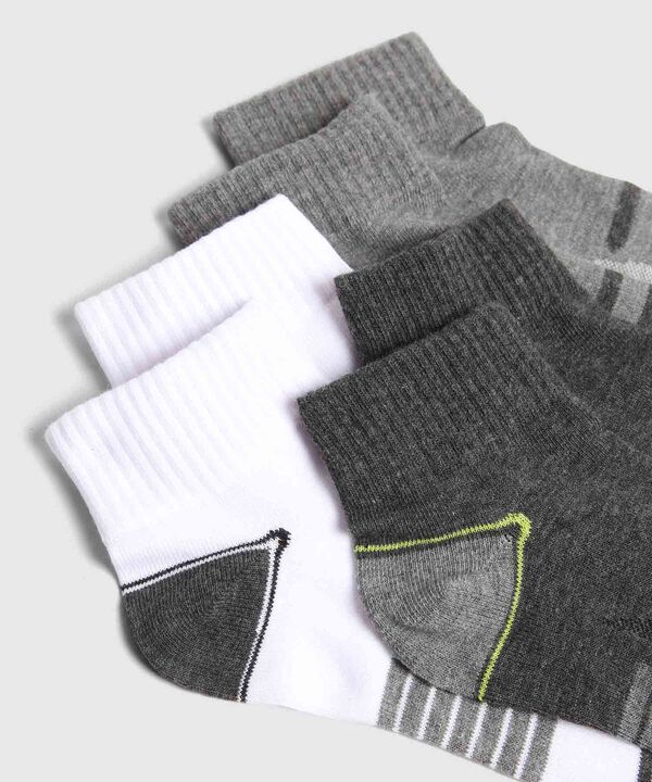 Pack X3 Medias Tobilleras Estampadas image number null