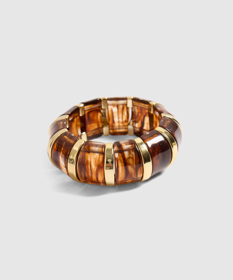 Set de Pulseras con Efecto Carey para Mujer
