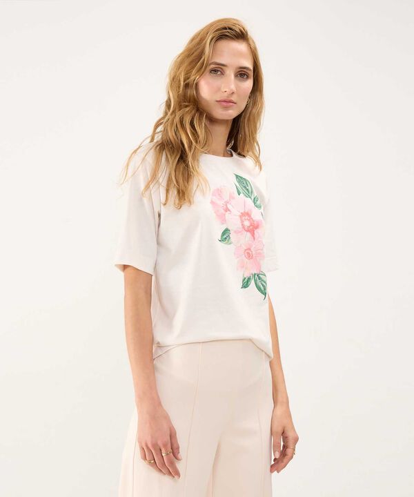 Camiseta Estampado Floral image number null