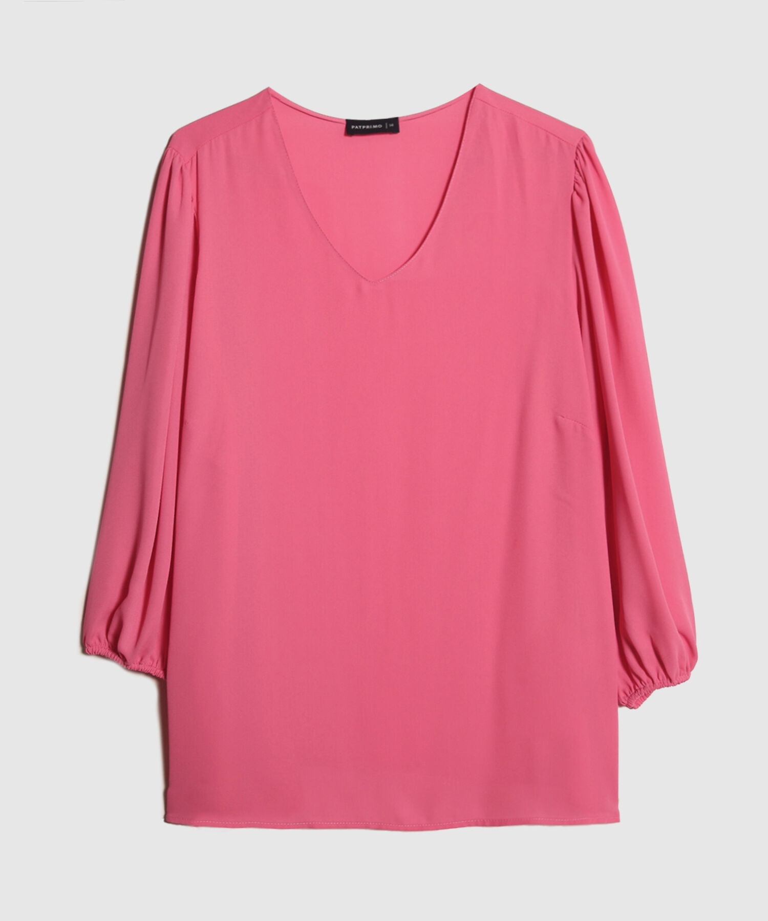 Blusa Unicolor Fluida
