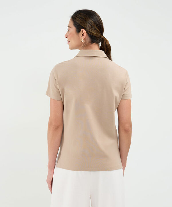 Polo Escote en V
