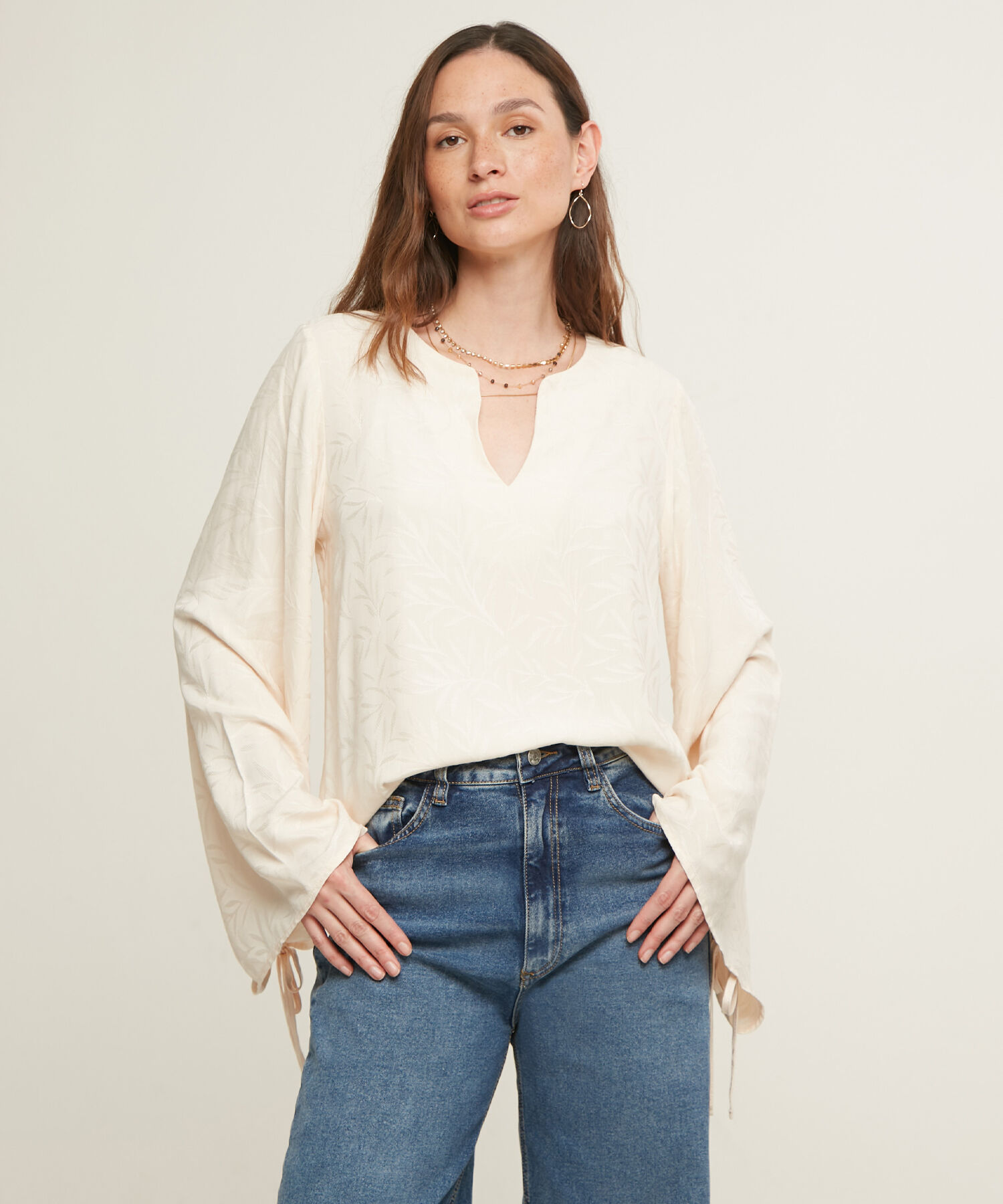 Blusa Cuello V