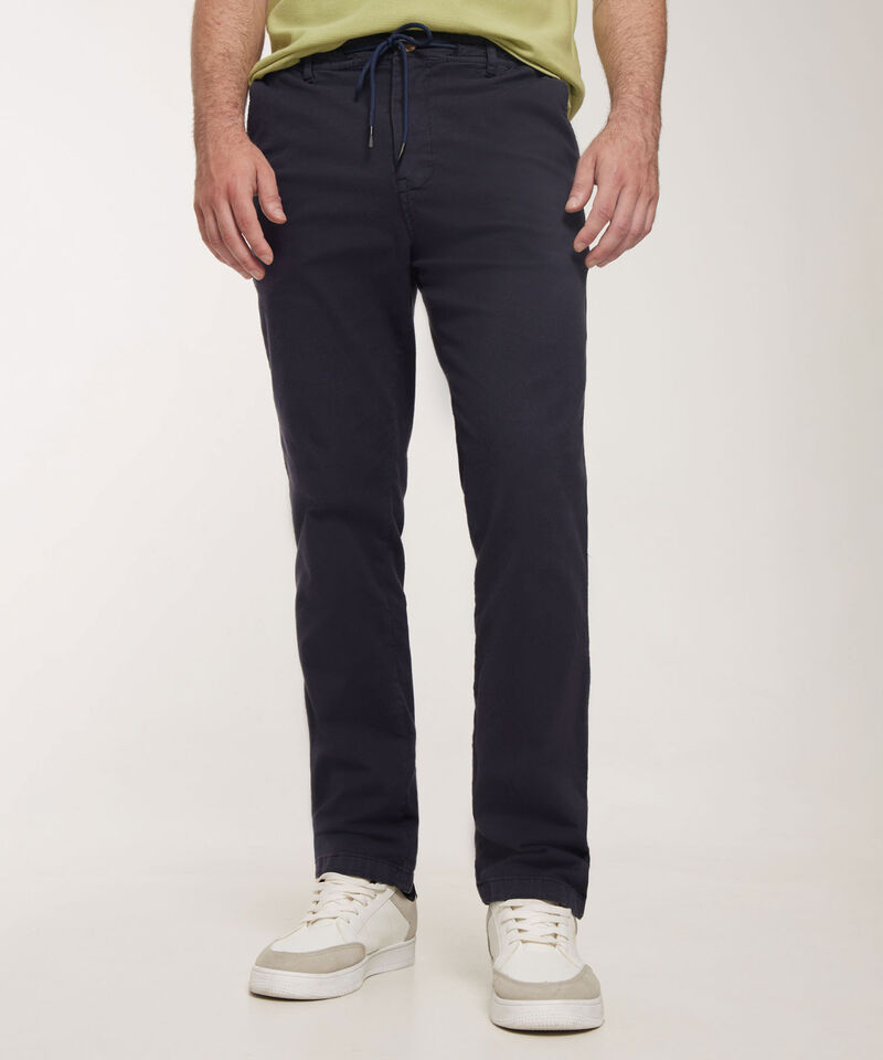 Pantalón Tipo Jogger Encauchado