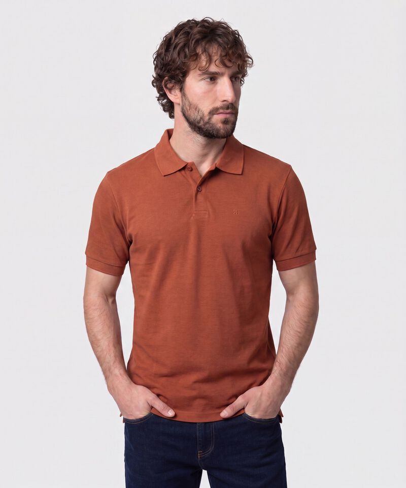 Polo Con Bordado Para Hombre