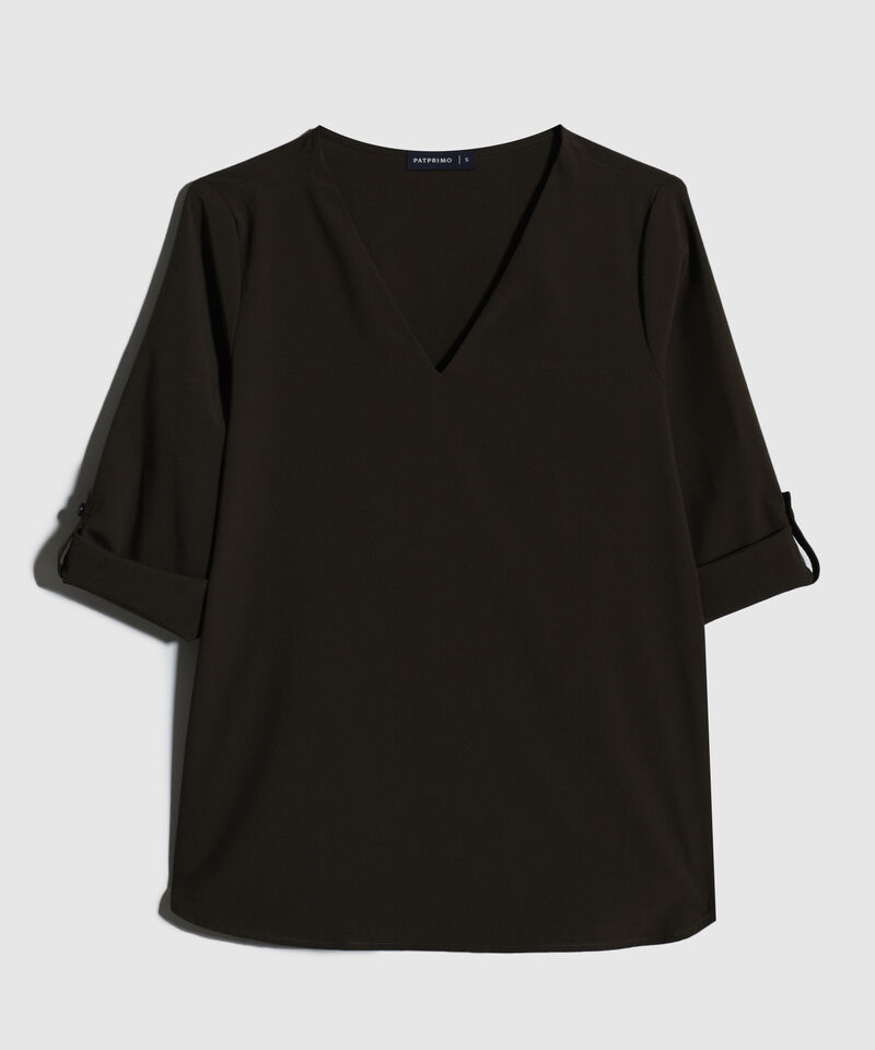 Blusa Escote en V