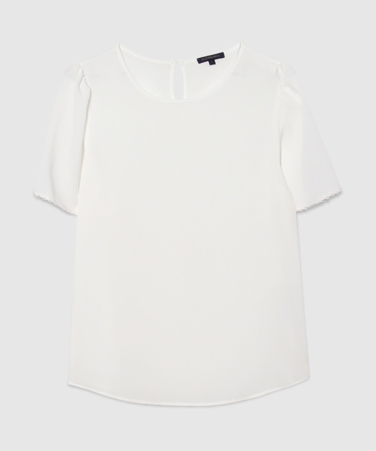 Blusa con Escote Redondo