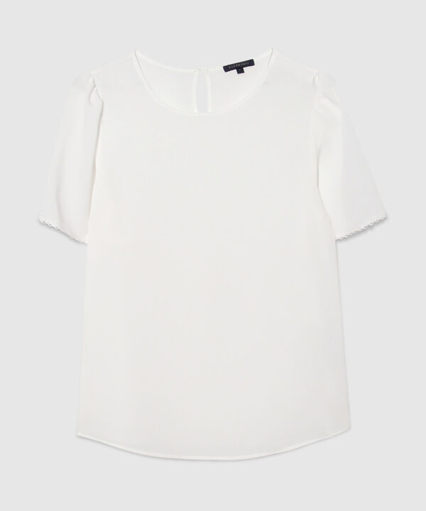 Blusa con Escote Redondo