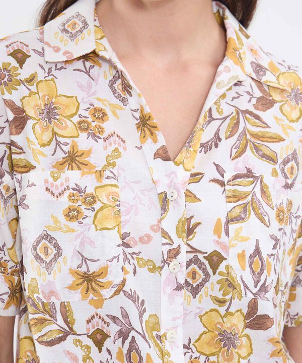 Camisa Manga Corta Estampada image number null