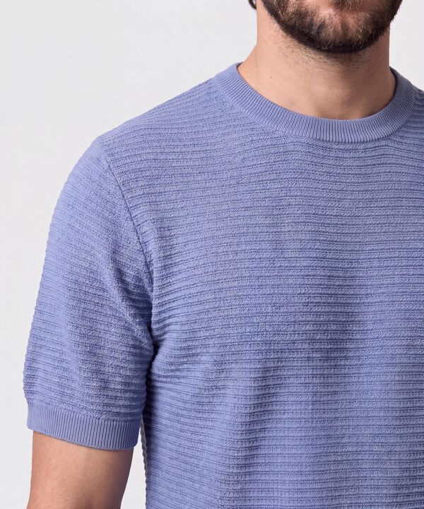 Camiseta En Tejido De Punto Hombre