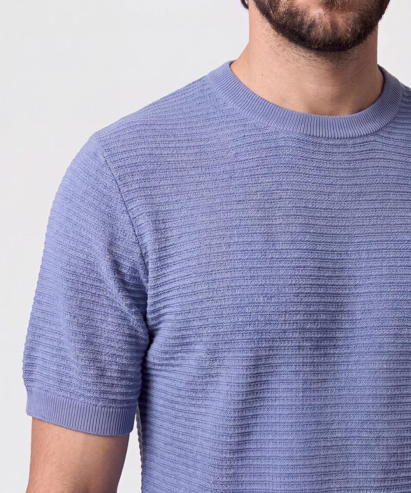 Camiseta En Tejido De Punto Hombre