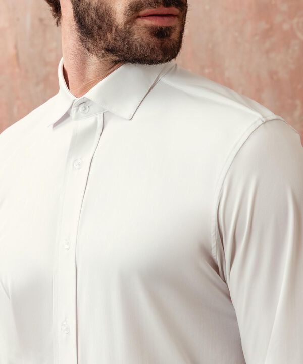 Camisa Manga Larga Unicolor  image number null