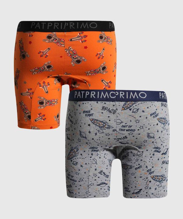 Pantaloncillo Pack X2 Boxer Medio En Algodon 