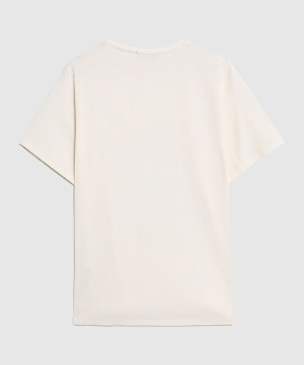 Camiseta Estampada Cuello Redondo Para Mujer Curvy