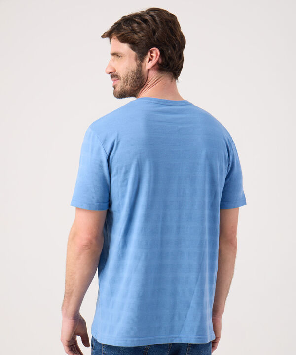 Camiseta Unicolor Con Bolsillo 