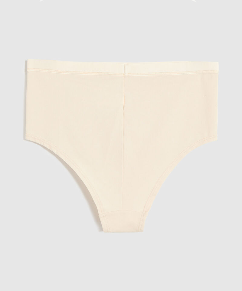 Panty Clasico Tiro Alto En Algodón Para Mujer