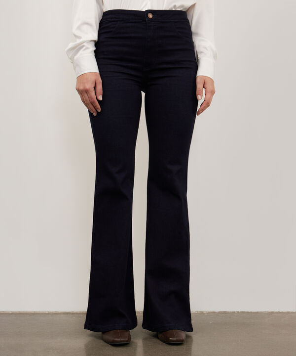 Jean Jegging Flare Tono Raw image number null