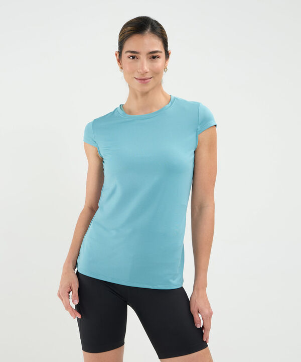 Camiseta Deportiva Manga Casco image number null