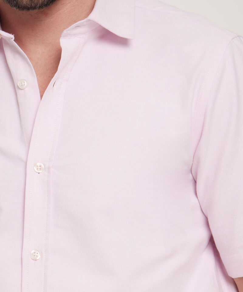 Camisa Manga Corta Oxford