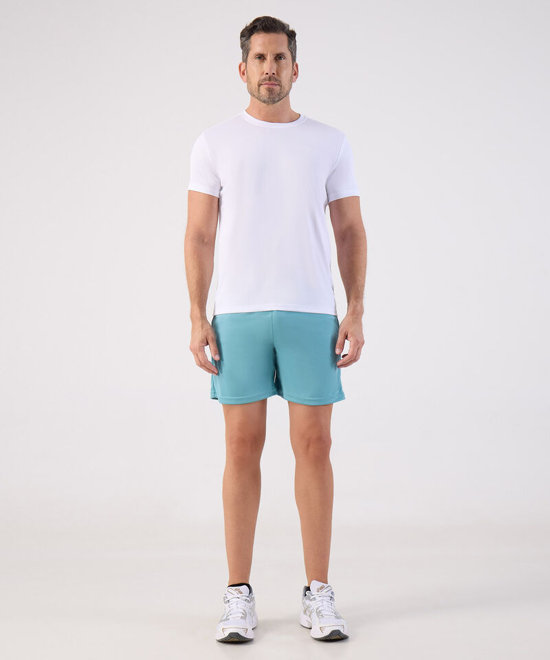 Camiseta Mc Unicolor  Texturizada