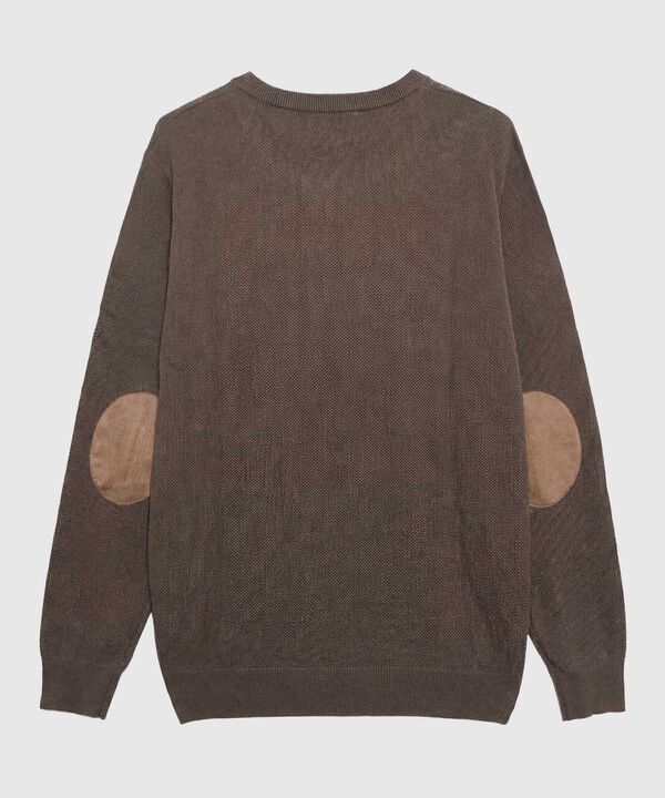 Su&eacute;ter en Tejido de Punto con Textura para Hombre image number null