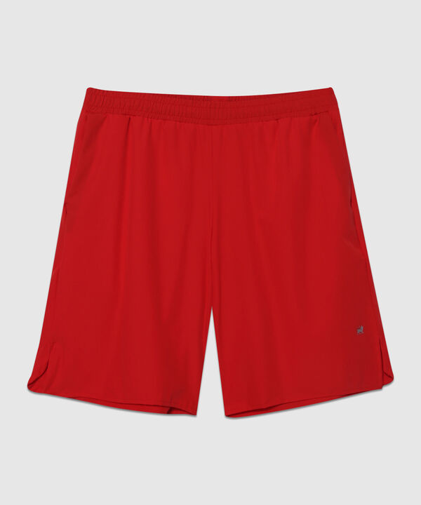 Bermudas Para Hombre De Diseño Deportivo Con Aberturas
