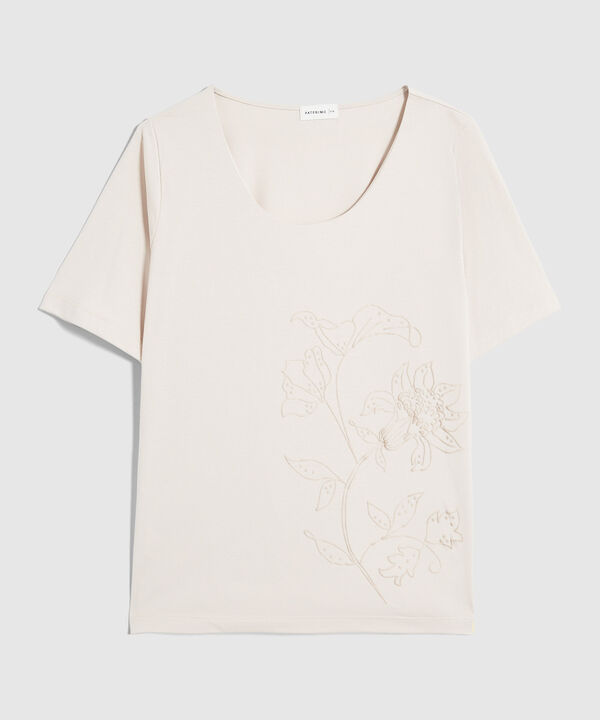 Camiseta Con Estampado Para Mujer image number null