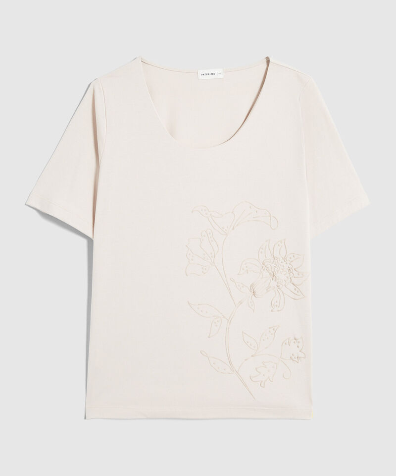 Camiseta Con Estampado Para Mujer