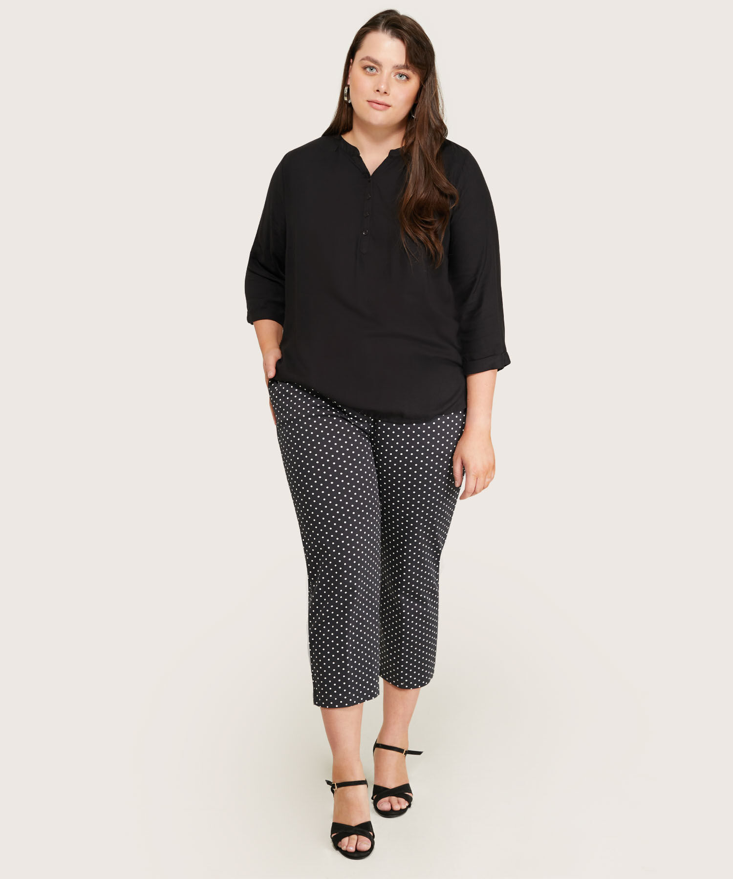 Pantalón Capri Estampado
