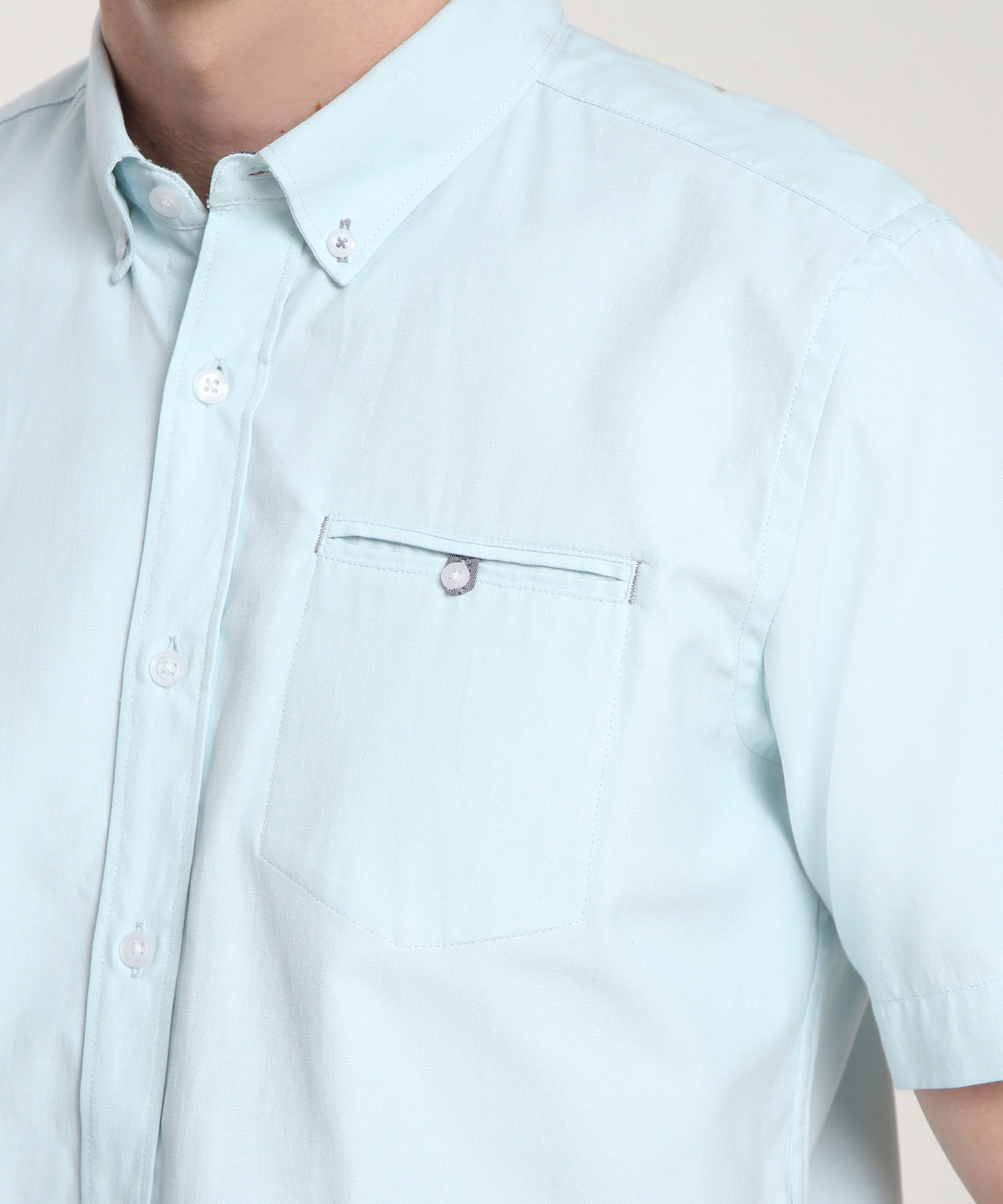 Camisa Manga Corta Unicolor
