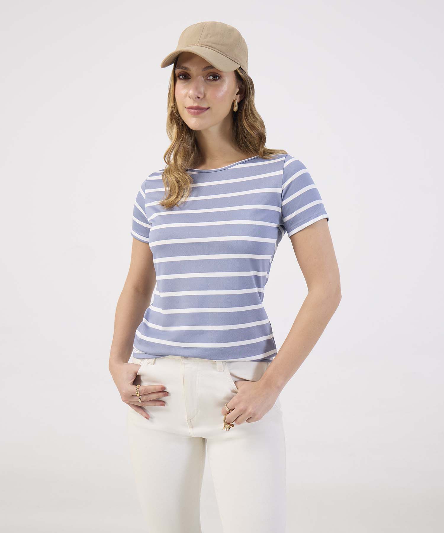 Camiseta Manga Corta Estampada