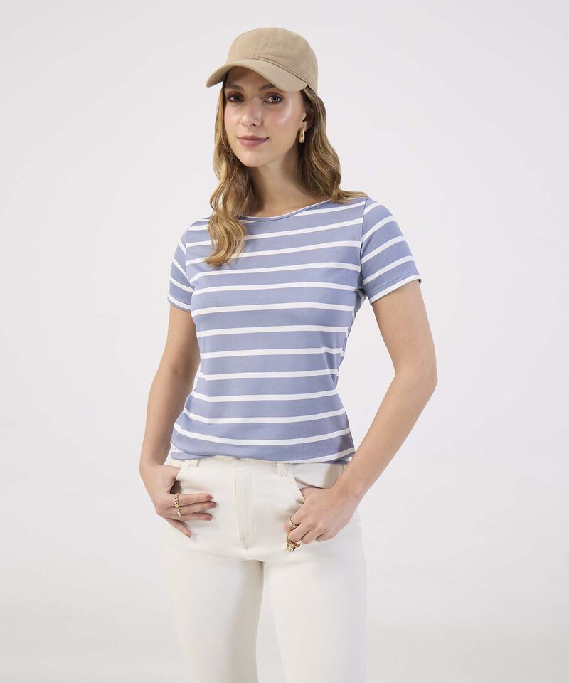 Camiseta Manga Corta Estampada