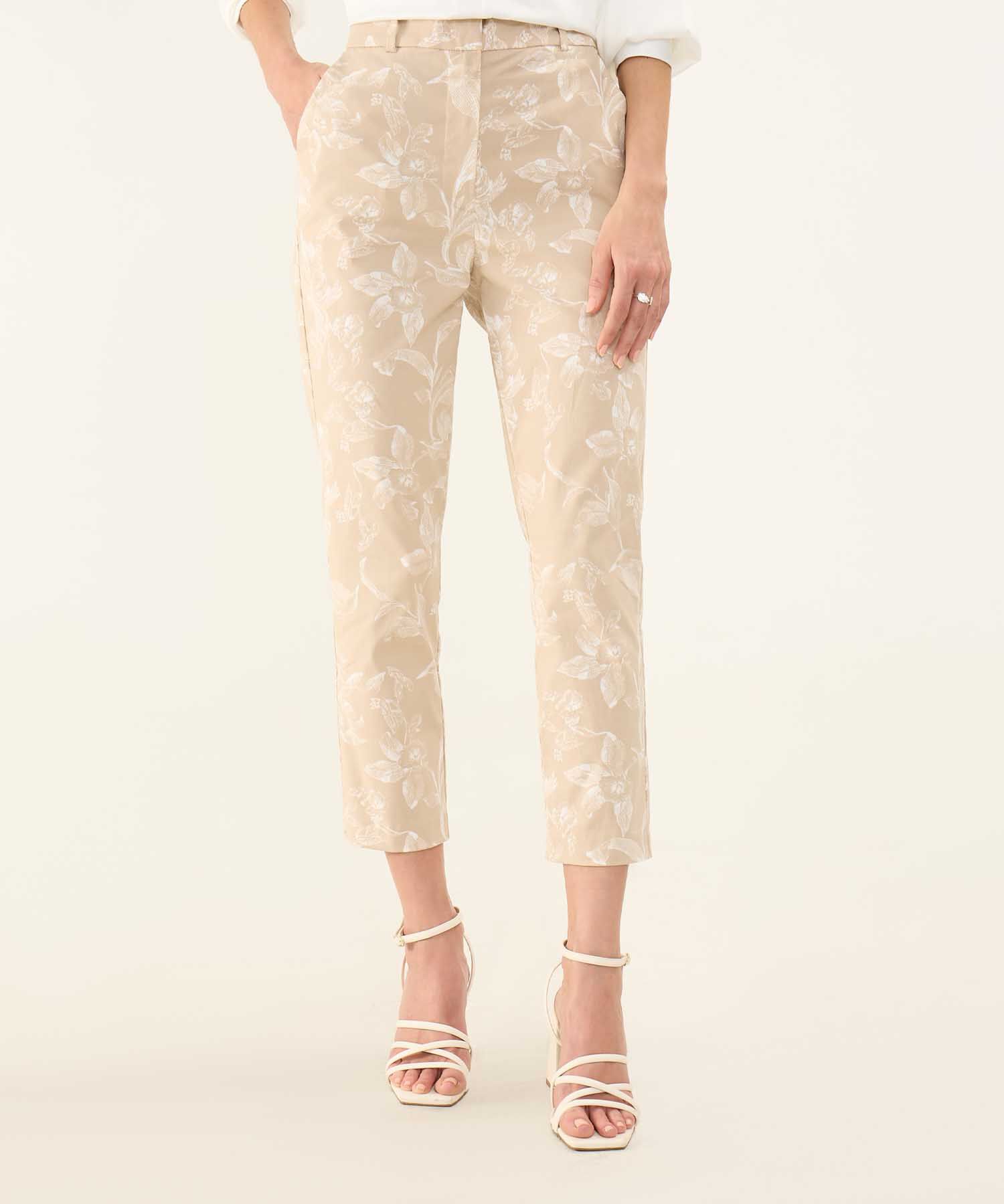 Pantalón Capri Estampado