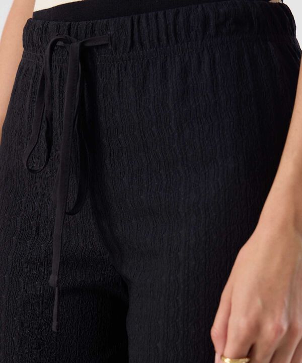 Pantal&oacute;n Tejido Amplio C&oacute;modo Para Mujer image number null