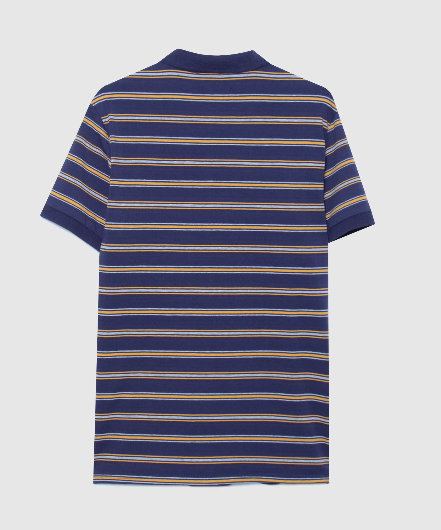 Polo Cuello Y Puños Tejidos