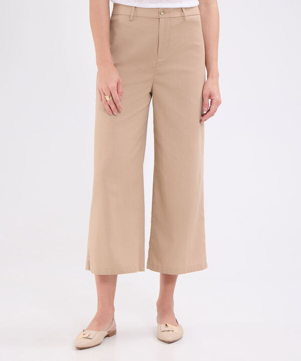 Pantalon unicolor para mujer image number null