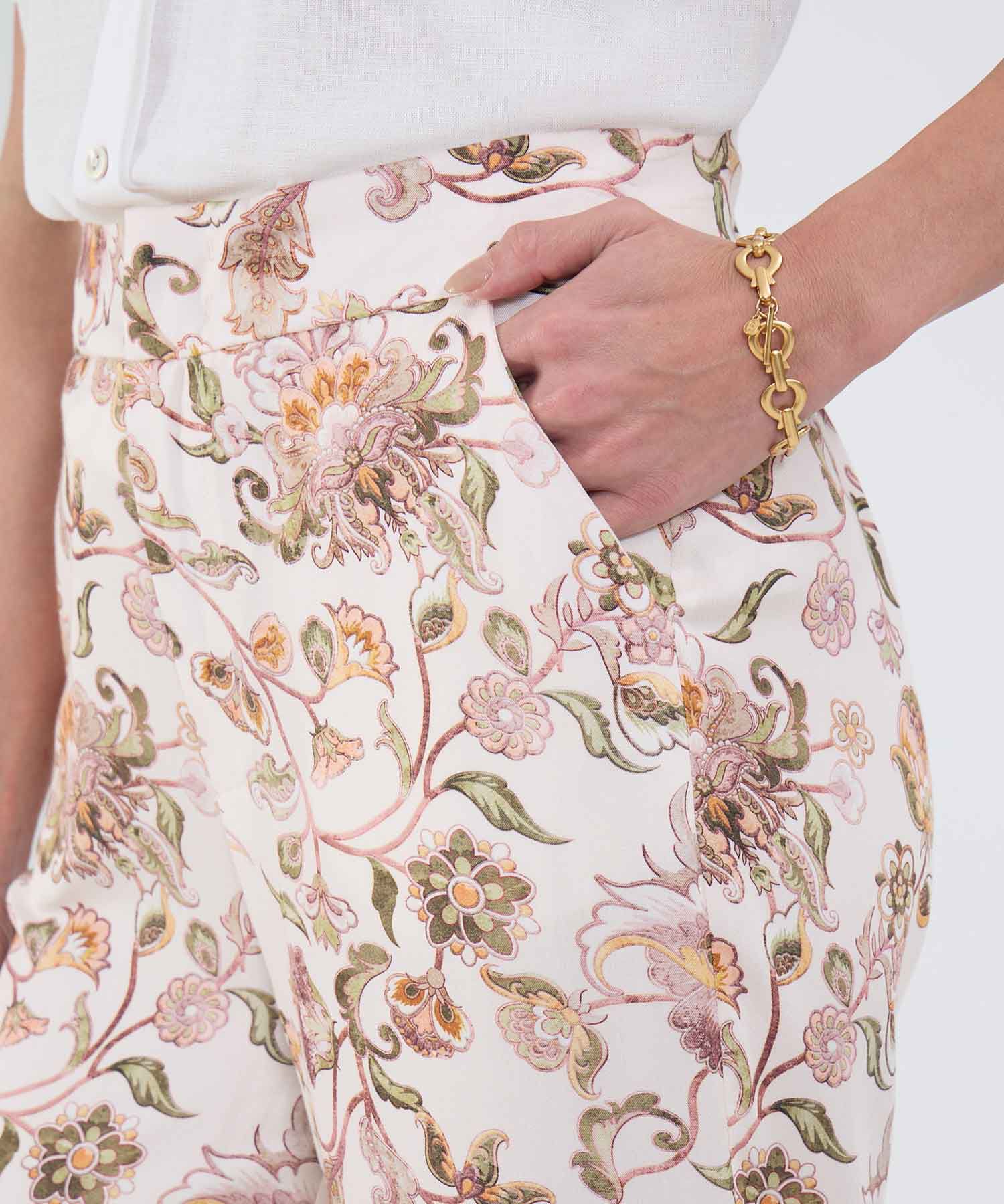 Pantalón Fluido Estampado