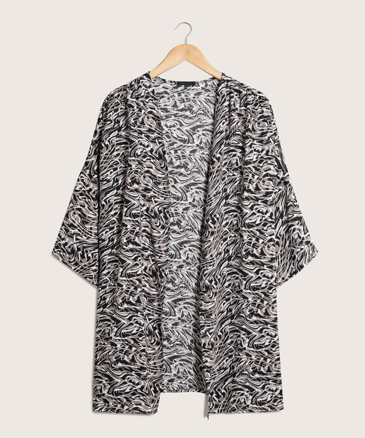 Saco Estampado Tipo Kimono