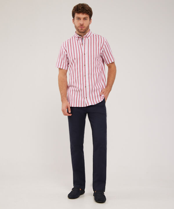 Camisa Manga Corta  Rayas
