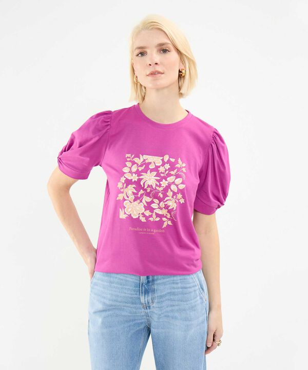 Camiseta Estampado Floral image number null