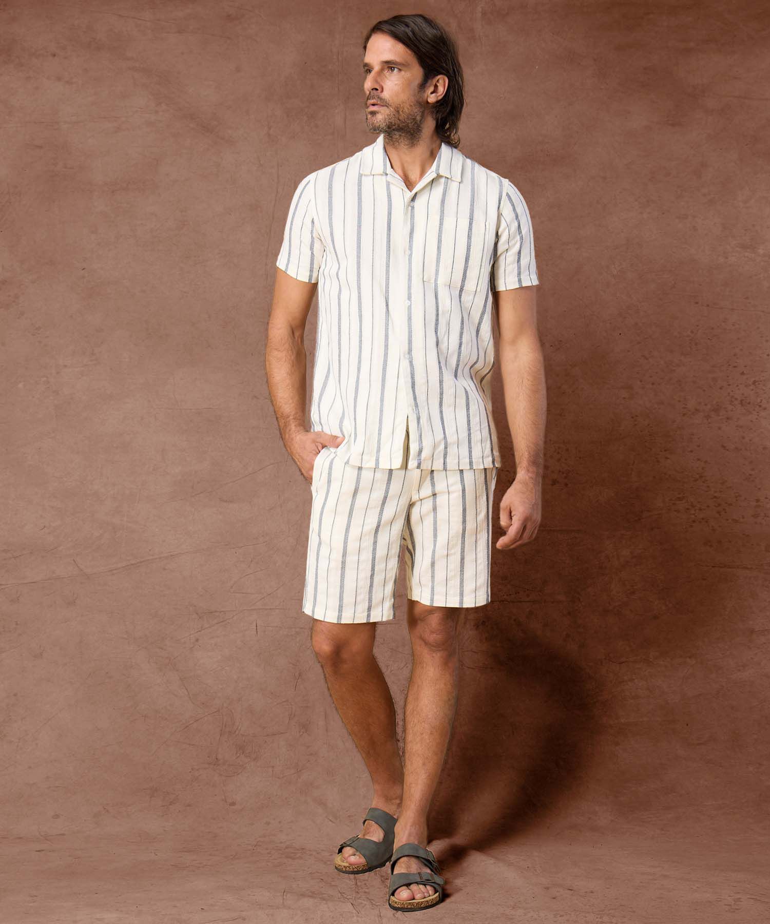 Bermuda con Cord&oacute;n para Hombre