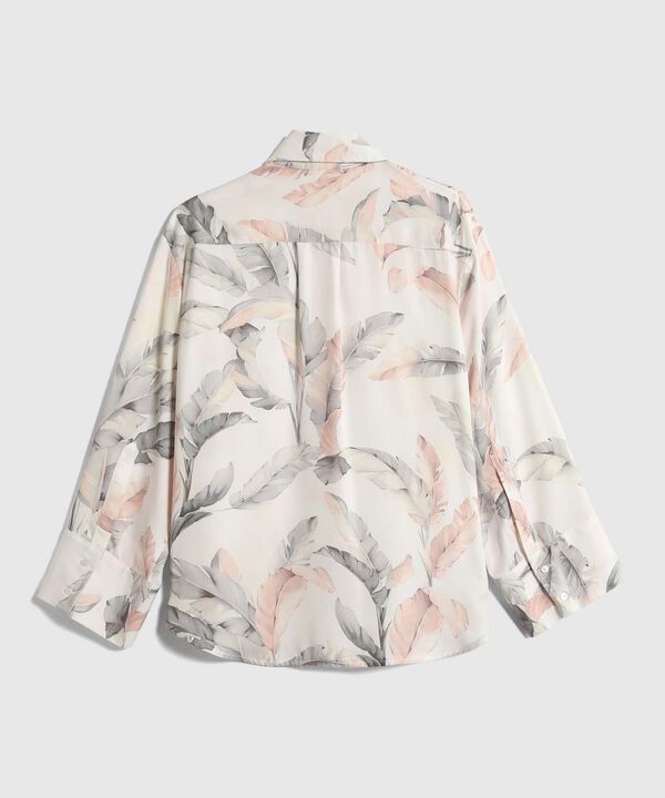 Camisa Estampada Manga Larga image number null