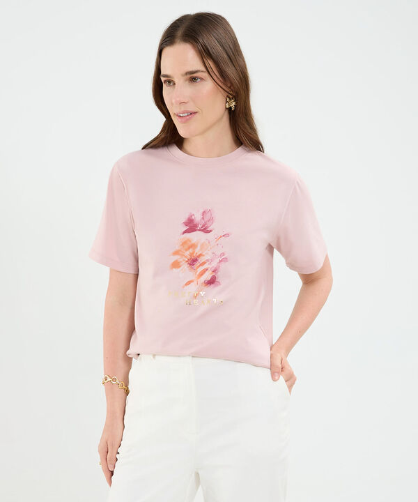 Camiseta manga corta para mujer image number null